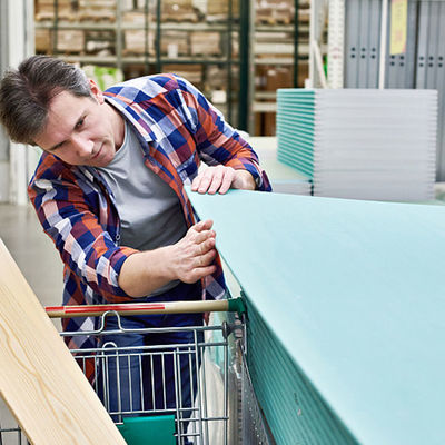 ভালো দাম সিলিংয়ের জন্য কাস্টমাইজড 9.5 মিমি টেপারড এজ প্লাস্টারবোর্ড ময়েশ্চারপ্রুফ অনলাইন