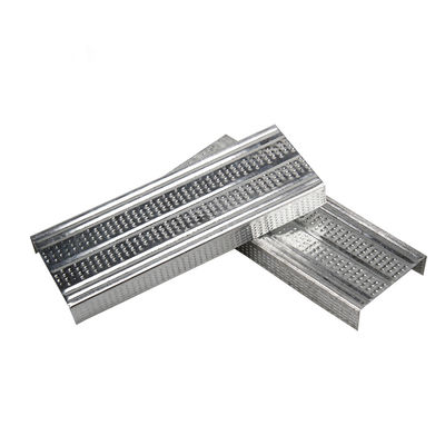 ভালো দাম 75mm প্রস্থ হাল্কা ইস্পাত Drywall পার্টিশন প্রাচীর জন্য Furring চ্যানেল অনলাইন