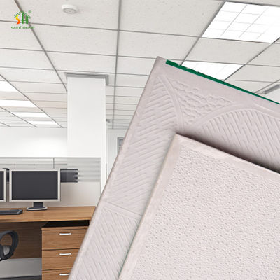 ভালো দাম আধুনিক শৈলী পিভিসি জিপসাম সিলিং টাইলস আয়তক্ষেত্র আকৃতি বর্গক্ষেত্র প্রান্ত অনলাইন