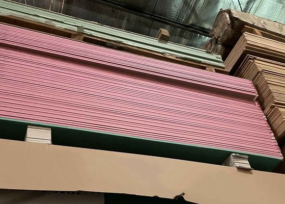 ভালো দাম পাইকারি জিপসাম বোর্ড সিলিং 1220x2440mm অভ্যন্তরীণ অ-দাহ্য জিপসাম কোর ফায়ার প্রতিরোধী প্লাস্টারবোর্ড অনলাইন