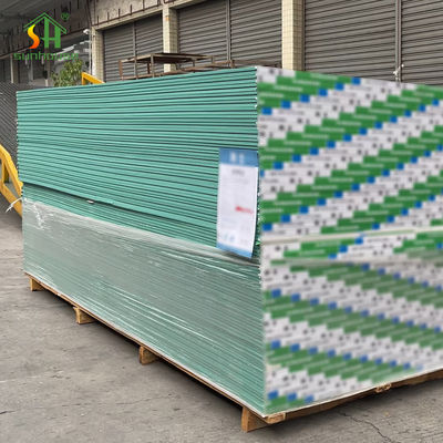 ভালো দাম আর্দ্রতা প্রতিরোধী 9 মিমি জিপস প্লাস্টার বোর্ড নিয়মিত drywall পার্টিশন অ-জ্বলন্ত অনলাইন